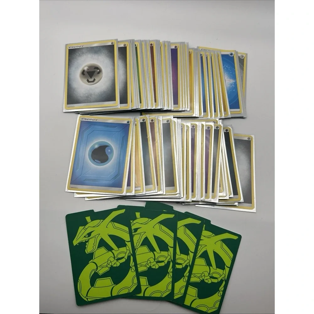 Pokemon TCG Card Sleeves 2018 Celestial Storm Rayquaza ETB 64 Ct + Dividers